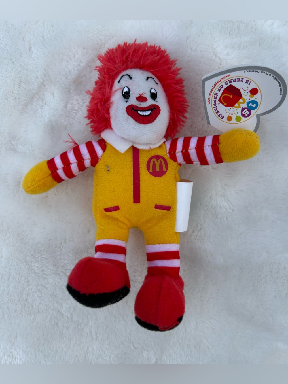 McDonald's TY Beanie - 15 Years of Happiness